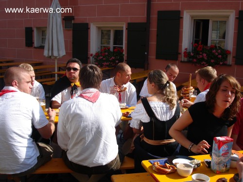 Krwa 2006: Frhstck beim Roten Ochsen