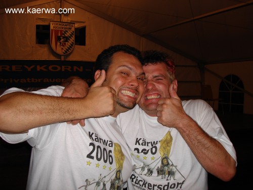 Krwa 2006: Freitag im Festzelt