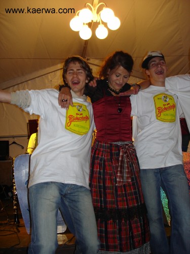 Krwa 2007 Platzkonzert vorm Rathaus und Bieranstich