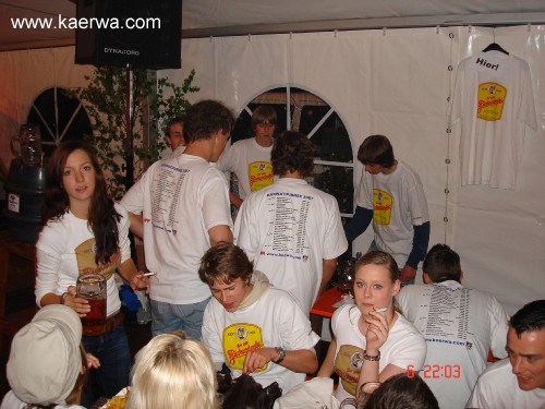 Krwa 2007 Platzkonzert vorm Rathaus und Bieranstich