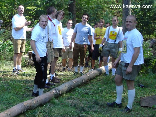 Krwa 2007 Krwabaum aufstellen