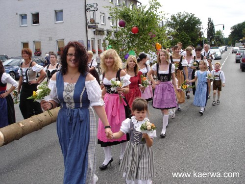 Krwa 2007 Krwabaum aufstellen