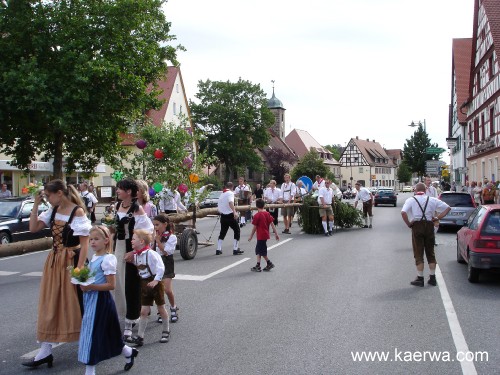 Krwa 2007 Krwabaum aufstellen