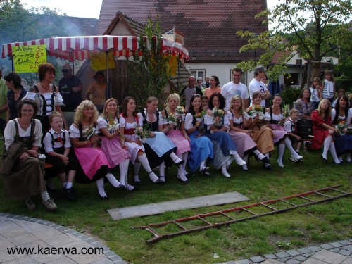 Krwa 2007 Krwabaum aufstellen
